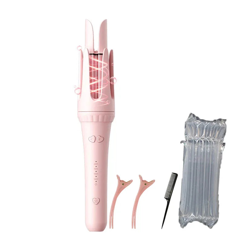 Professional Hair Curling Iron 32mm - Ceramic Curler Wand for Salon-Quality Curls & Waves