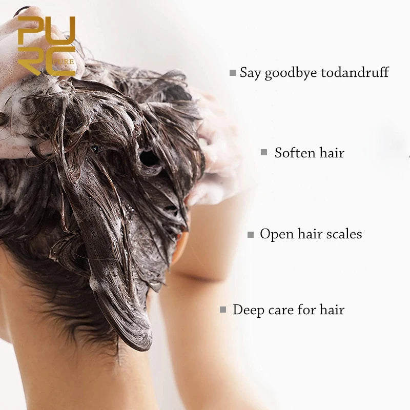 PURC Hair Purifying Shampoo & Conditioner - Keratin Treatment for Straightening & Smoothing