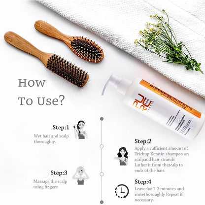 PURC Hair Purifying Shampoo & Conditioner - Keratin Treatment for Straightening & Smoothing