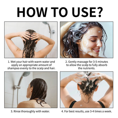 Hair Root Activator Shampoo 300ml - Nourish Roots, Strengthen Follicles & Promote Growth