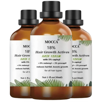 18% Hair Density Serum 30ml - Procapil, Capixyl, Redensyl, Anagain & Baicapil for Hair Fall Control & Growth