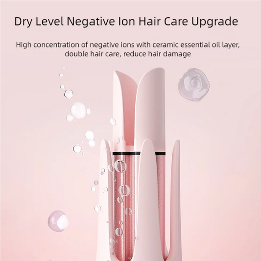 Professional Hair Curling Iron 32mm - Ceramic Curler Wand for Salon-Quality Curls & Waves