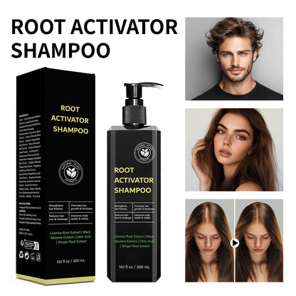 Hair Root Activator Shampoo 300ml - Nourish Roots, Strengthen Follicles & Promote Growth