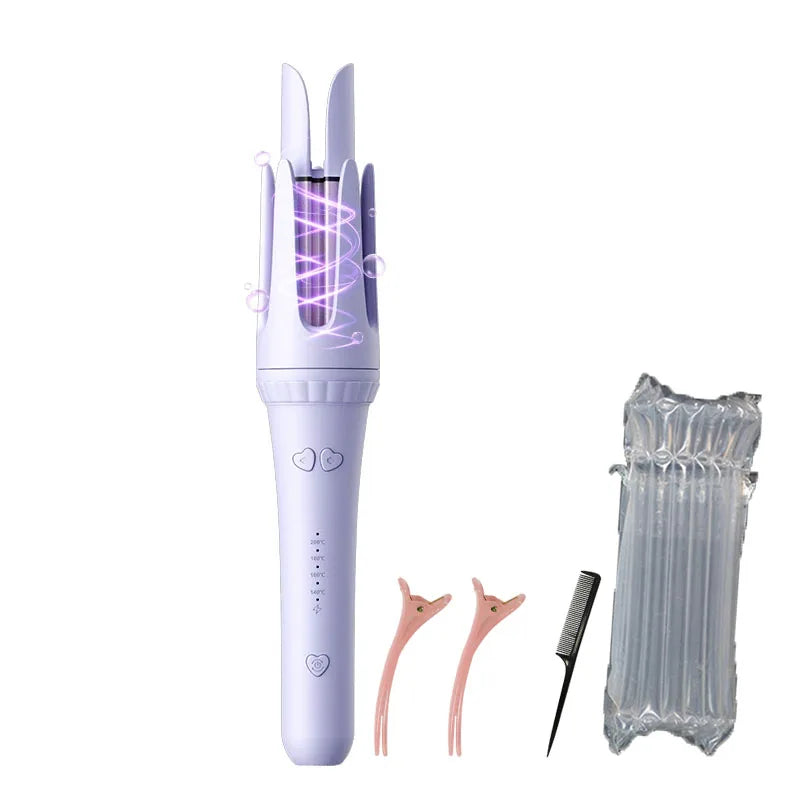 Professional Hair Curling Iron 32mm - Ceramic Curler Wand for Salon-Quality Curls & Waves
