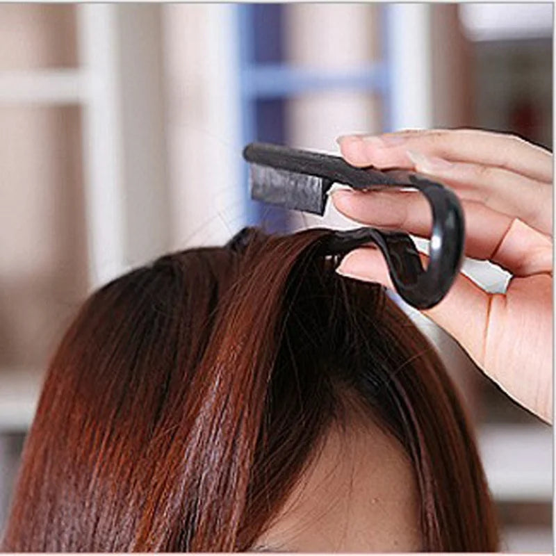 V-Comb Hair Straightening Tool - Professional Finishing Splint Comb for Messy Hair & Wigs