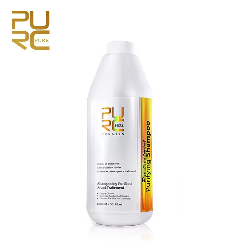 PURC Hair Purifying Shampoo & Conditioner - Keratin Treatment for Straightening & Smoothing