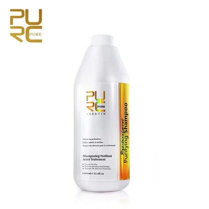 PURC Hair Purifying Shampoo & Conditioner - Keratin Treatment for Straightening & Smoothing
