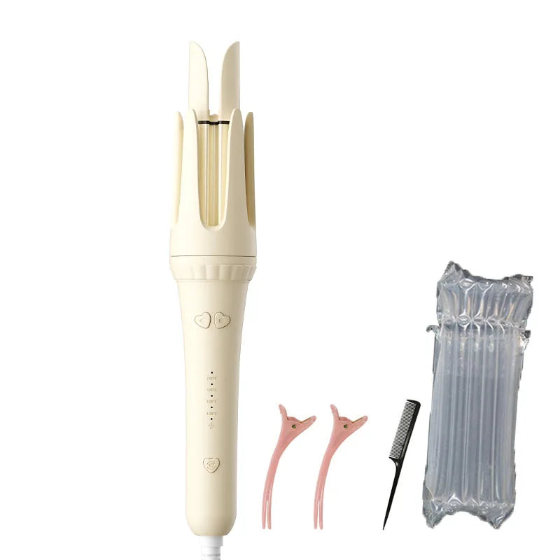 Professional Hair Curling Iron 32mm - Ceramic Curler Wand for Salon-Quality Curls & Waves