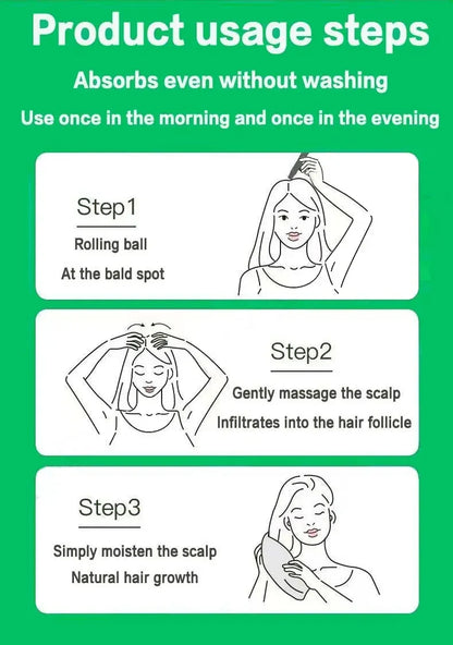 Fast Hair Growth Oil - Anti Hair Loss Treatment for Baldness, Thinning & Postpartum Hair Loss
