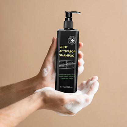 Hair Root Activator Shampoo 300ml - Nourish Roots, Strengthen Follicles & Promote Growth