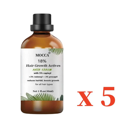 18% Hair Density Serum 30ml - Procapil, Capixyl, Redensyl, Anagain & Baicapil for Hair Fall Control & Growth