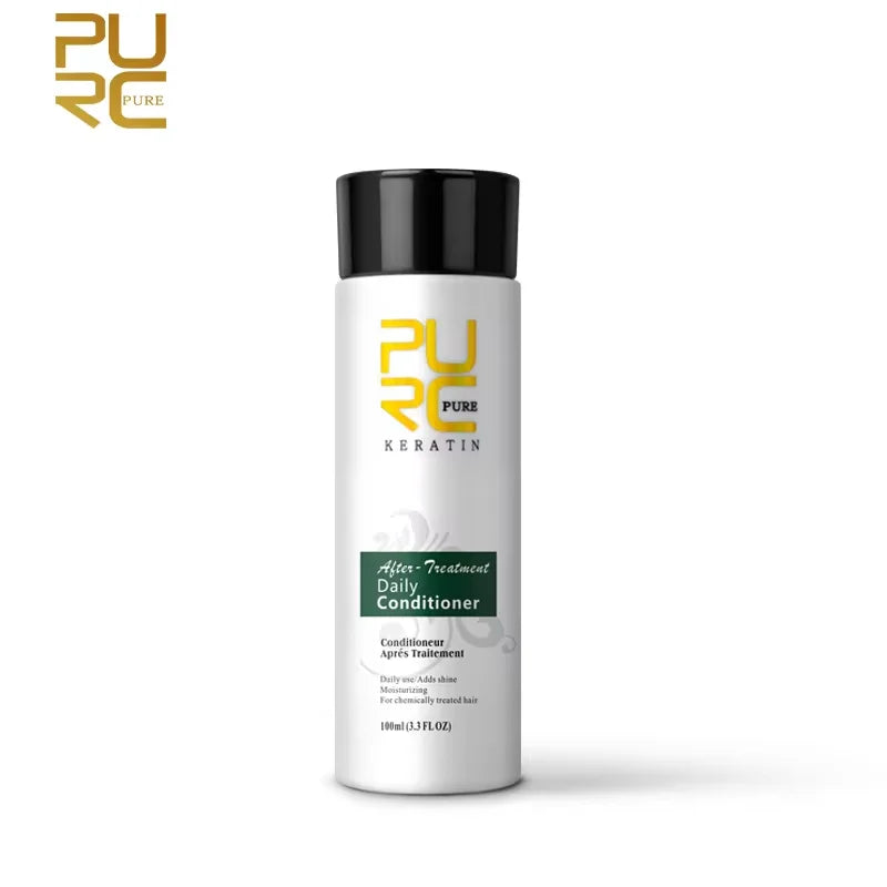 PURC Hair Purifying Shampoo & Conditioner - Keratin Treatment for Straightening & Smoothing