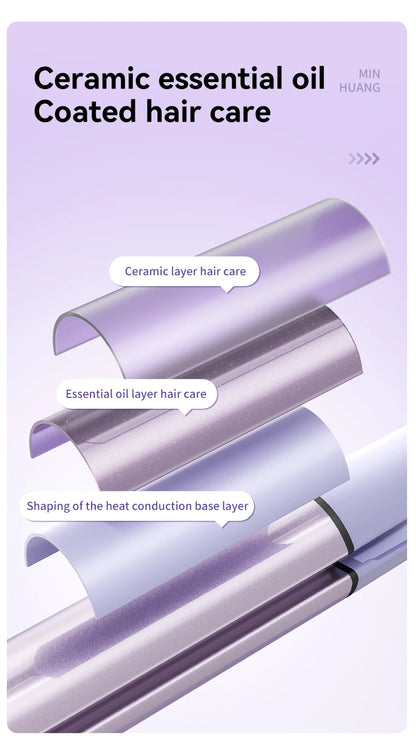 Professional Hair Curling Iron 32mm - Ceramic Curler Wand for Salon-Quality Curls & Waves