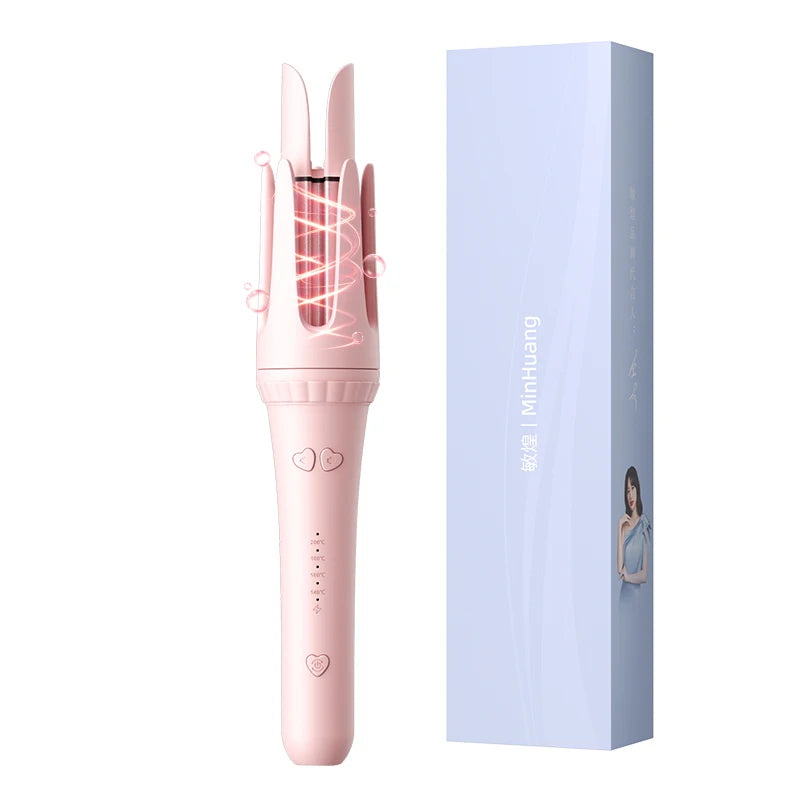 Professional Hair Curling Iron 32mm - Ceramic Curler Wand for Salon-Quality Curls & Waves