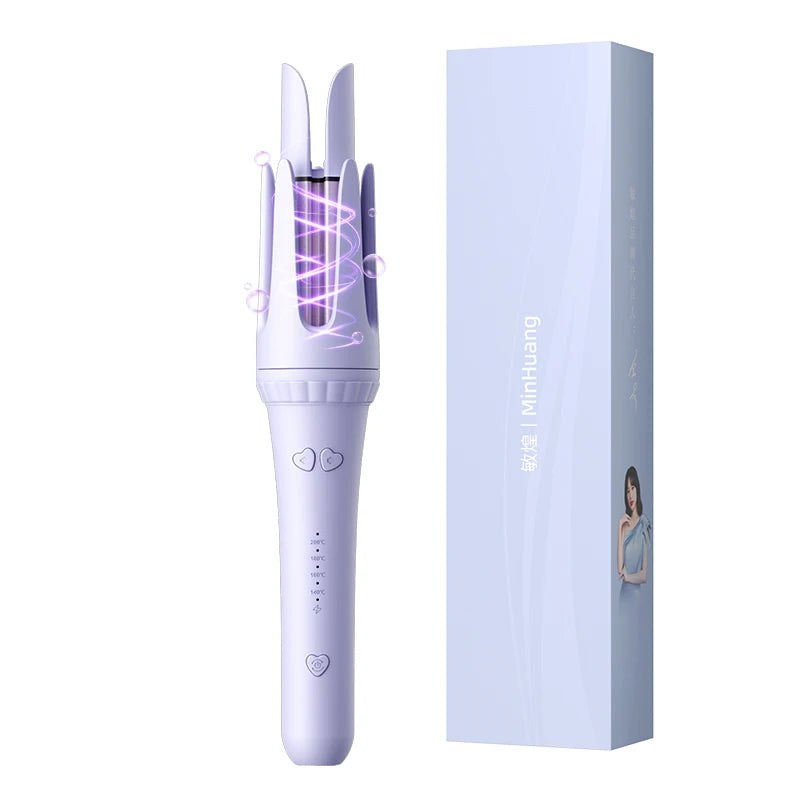 Professional Hair Curling Iron 32mm - Ceramic Curler Wand for Salon-Quality Curls & Waves