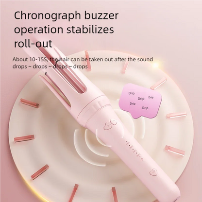Professional Hair Curling Iron 32mm - Ceramic Curler Wand for Salon-Quality Curls & Waves
