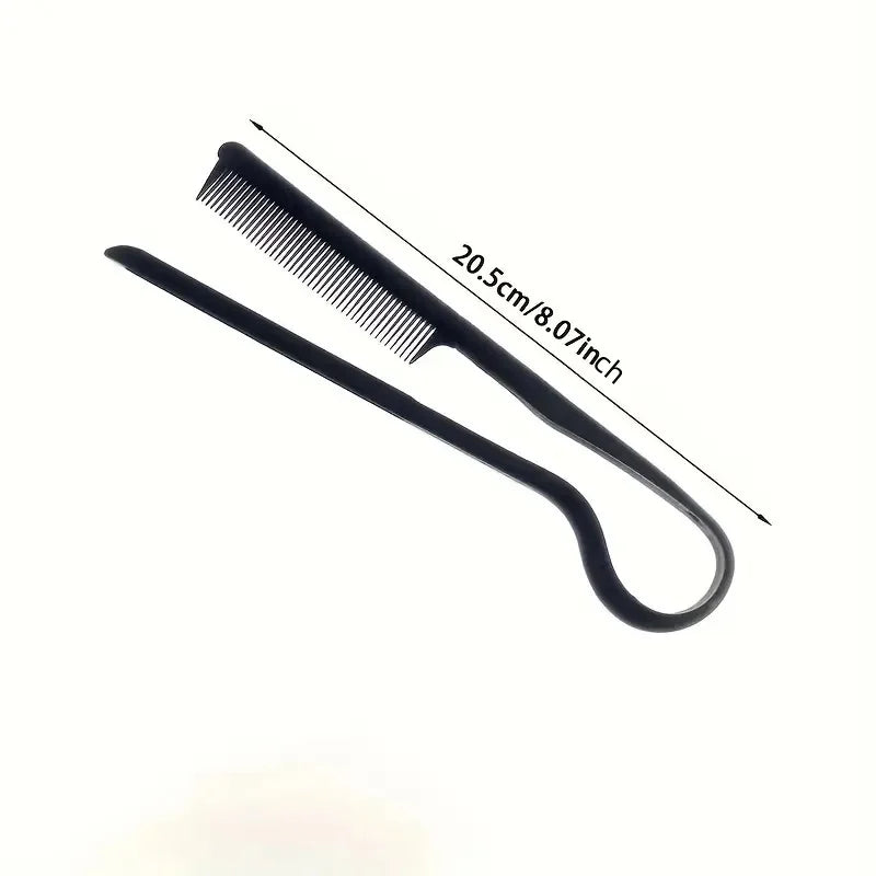 V-Comb Hair Straightening Tool - Professional Finishing Splint Comb for Messy Hair & Wigs